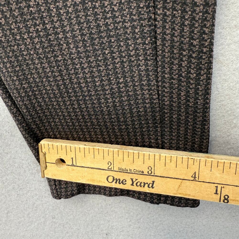 Athleta Delancey Houndstooth Tight Women's M Brown Black Business Casual EUC - Picture 15 of 15